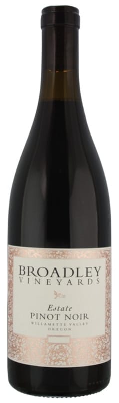 Broadley Estate Pinot Noir 2018 Front Bottle Shot