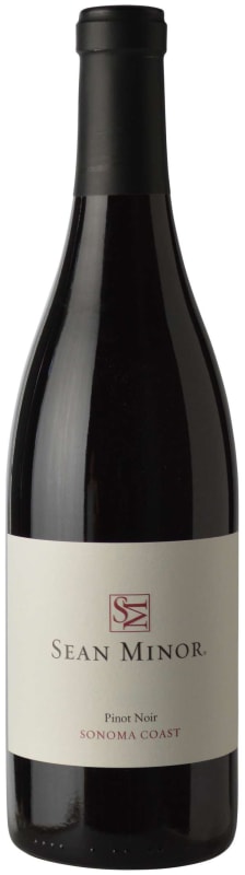 Sean Minor Sonoma Coast Pinot Noir 2017 Front Bottle Shot
