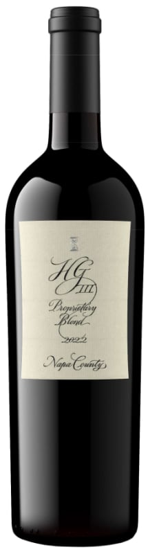 Hourglass HG III Proprietary Red Blend 2022 Front Bottle Shot