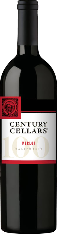 Century Cellars Merlot 2015 Front Bottle Shot
