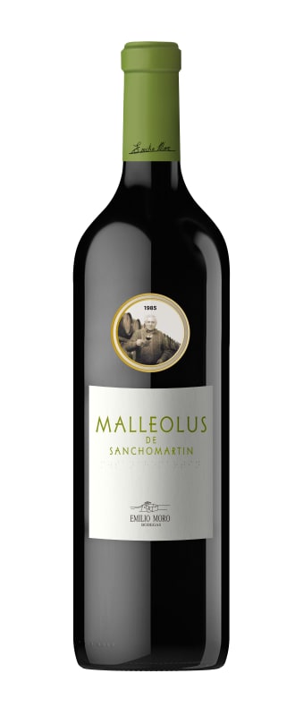 Emilio Moro Malleolus de Sanchomartin 2015 Front Bottle Shot