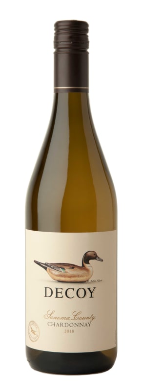 Decoy Sonoma Chardonnay 2018 Front Bottle Shot