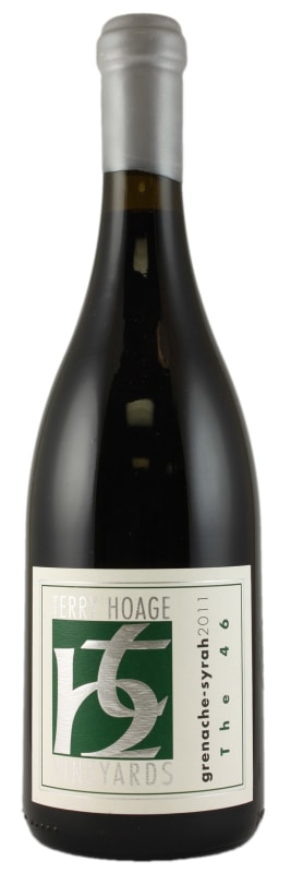 Terry Hoage The 46 Grenache - Syrah 2011 Front Bottle Shot