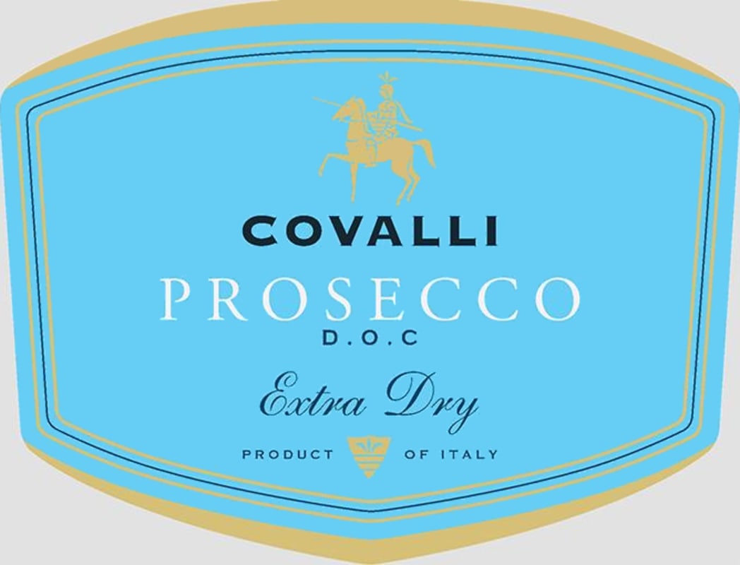 Covalli Prosecco Extra Dry Front Label