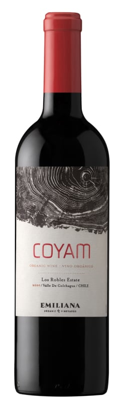 Emiliana Coyam Reserve Red Blend 2020 Front Bottle Shot
