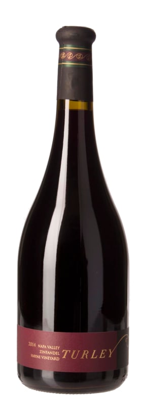 Turley Hayne Vineyard Zinfandel 2014 Front Bottle Shot