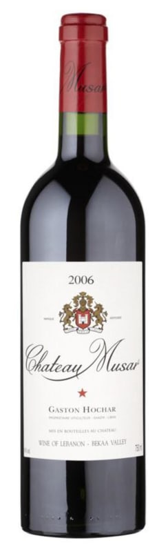 Chateau Musar Lebanon Rouge 2006 Front Bottle Shot