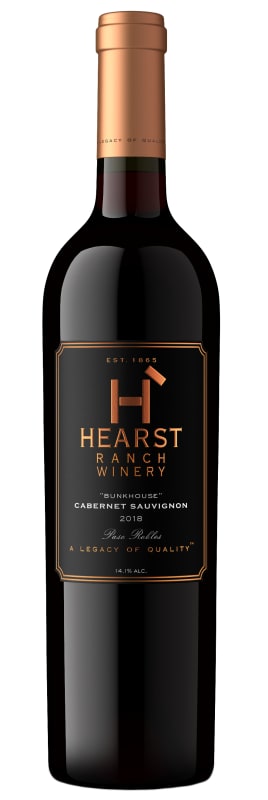 Hearst Ranch Bunkhouse Cabernet Sauvignon 2018 Front Bottle Shot