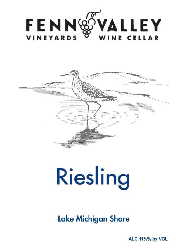 Fenn Valley Riesling 2017 Front Label