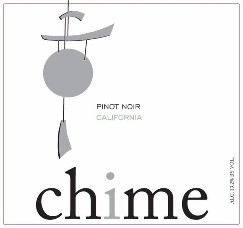 Chime California Pinot Noir 2013 Front Label