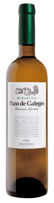 Pazo de Galegos Albarino 2018 Front Bottle Shot
