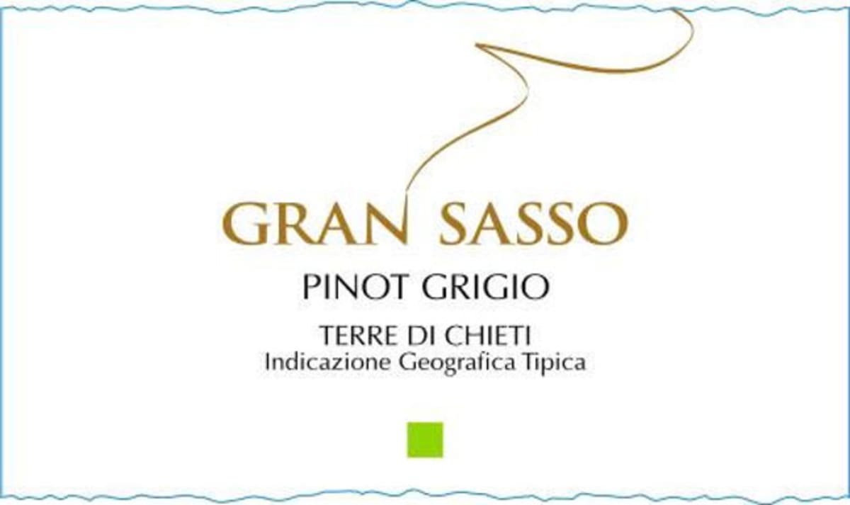 Farnese Gran Sasso Pinot Grigio 2014 Front Label