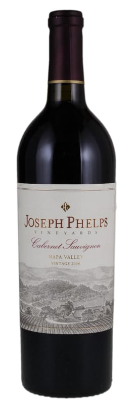 Joseph Phelps Cabernet Sauvignon 2004 Front Bottle Shot