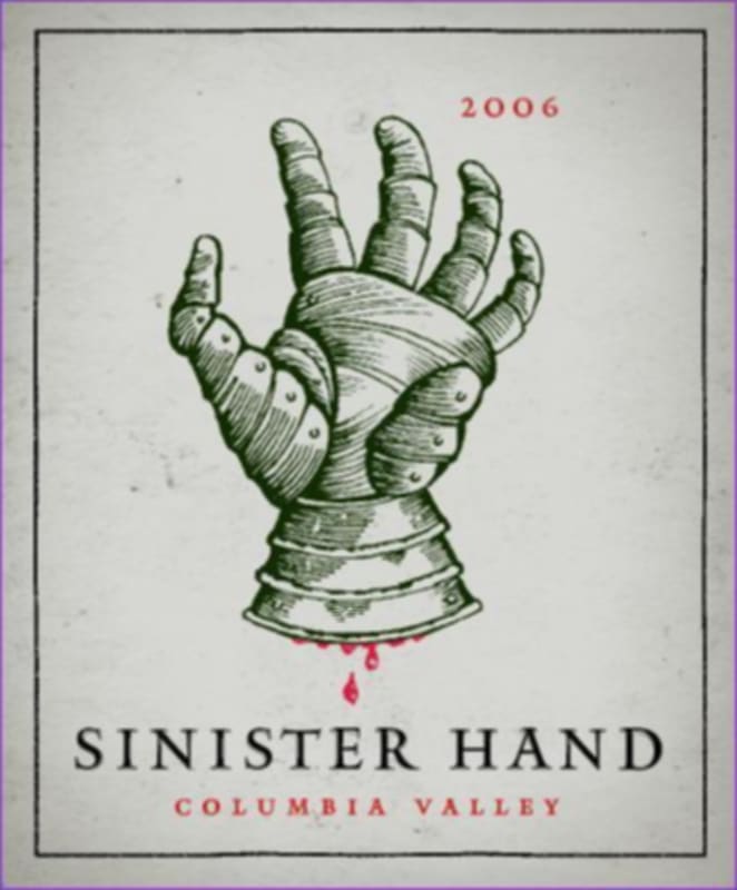 Owen Roe Sinister Hand 2006 Front Label