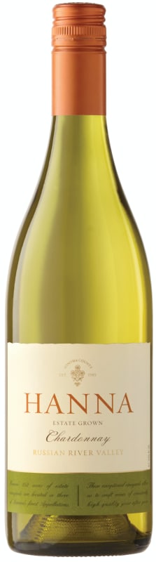 Hanna Chardonnay 2019 Front Bottle Shot