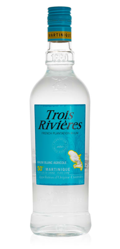 Trois Rivieres Agricole Blanc Rum Front Bottle Shot