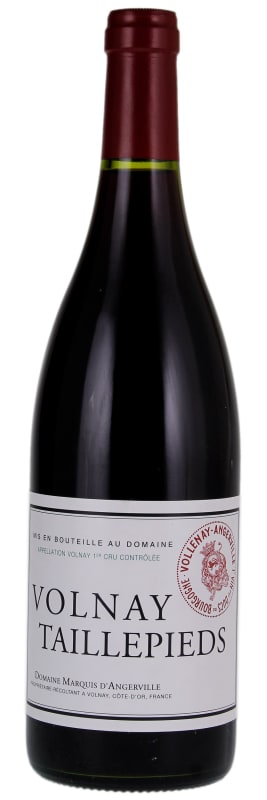 Domaine Marquis d'Angerville Volnay Taillepieds Premier Cru 2010 Front Bottle Shot