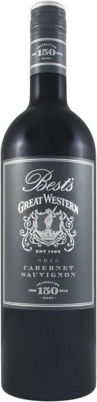 Best's Great Western Cabernet Sauvignon 2015 Front Bottle Shot