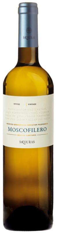 Skouras Moscofilero 2022 Front Bottle Shot
