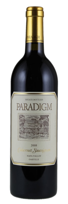 Paradigm Cabernet Sauvignon 2008 Front Bottle Shot