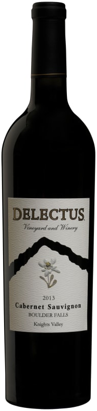 Delectus Boulder Falls Cabernet Sauvignon 2013 Front Bottle Shot