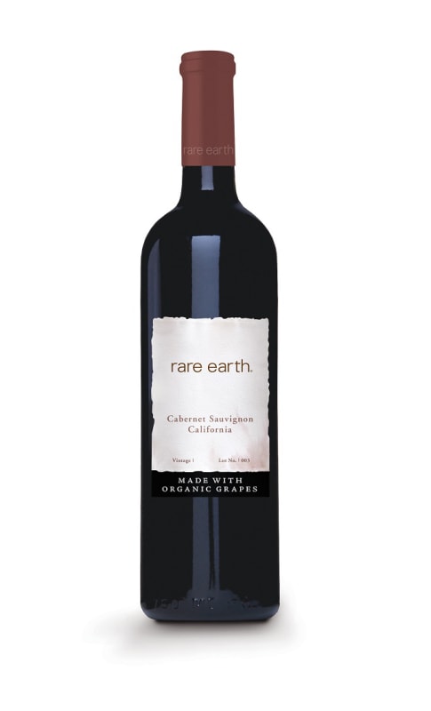 Rare Earth Cabernet Sauvignon 2017 Front Bottle Shot