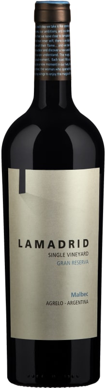 Lamadrid Single Vineyard Malbec Gran Reserva 2011 Front Bottle Shot