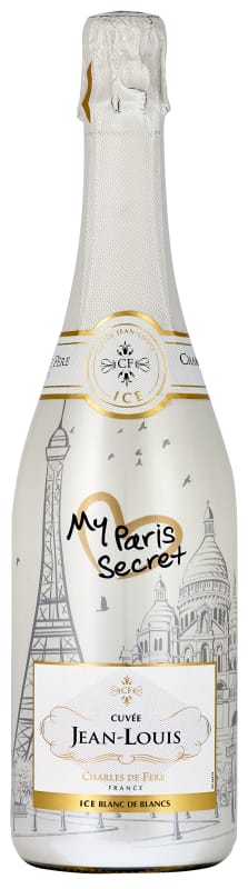 Charles de Fere Cuvee Jean-Louis Ice Blanc de Blancs Front Bottle Shot