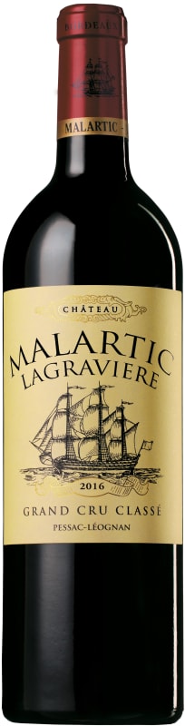 Chateau Malartic-Lagraviere 2016 Front Bottle Shot