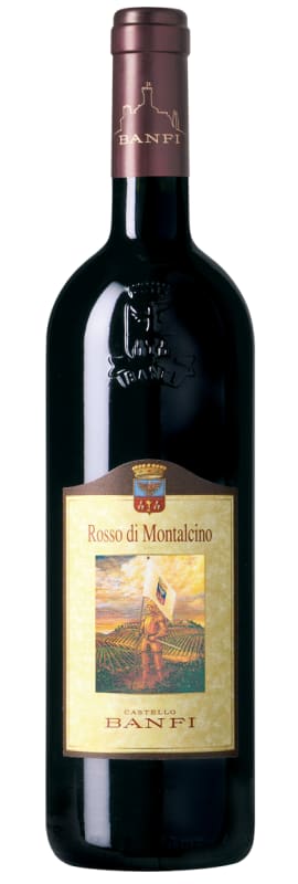 Banfi Rosso di Montalcino 2021 Front Bottle Shot