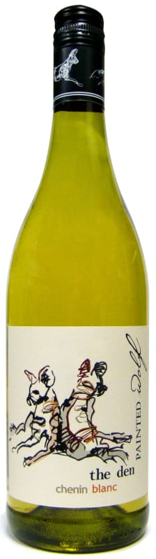 Painted Wolf The Den Chenin Blanc 2015 Front Bottle Shot
