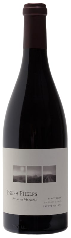 Joseph Phelps Freestone Vineyards Pinot Noir 2015 Front Bottle Shot