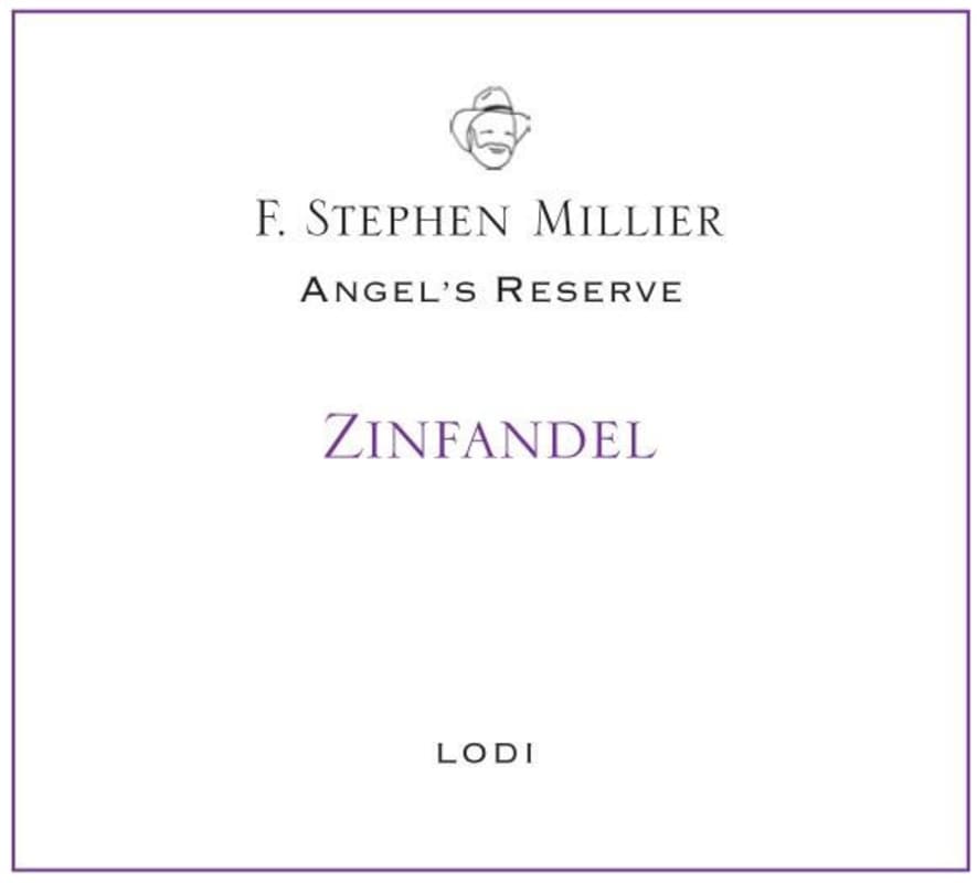 F. Stephen Millier Angel's Reserve Zinfandel 2016 Front Label