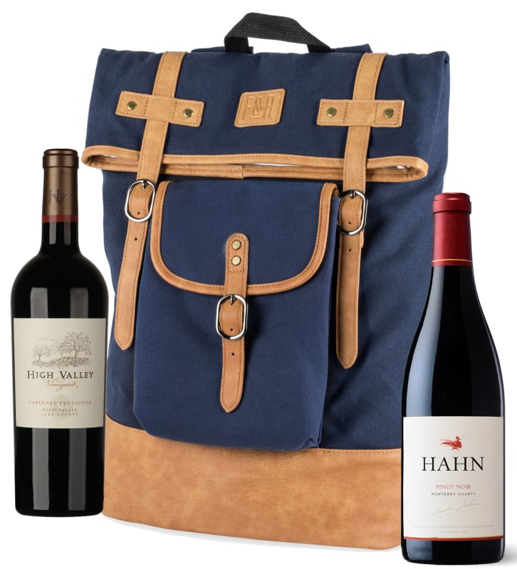Foster & Rye Insulated Wine Backpack (Wines Included) Gift Product Image