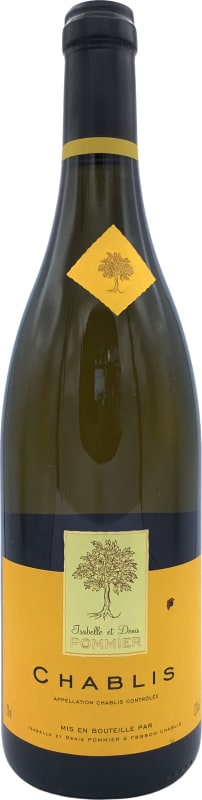 Denis Pommier Chablis 2023 Front Bottle Shot