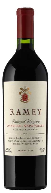 Ramey Pedregal Vineyard Cabernet Sauvignon 2018 Front Bottle Shot