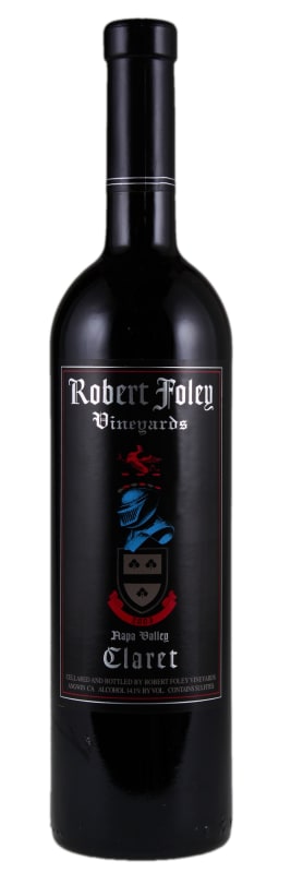 Robert Foley Vineyards Claret (3 Liter - signed) 2003 Front Bottle Shot