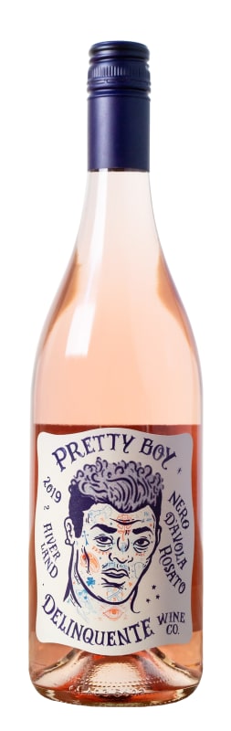Delinquente Pretty Boy Nero d'Avola Rosato 2019 Front Bottle Shot