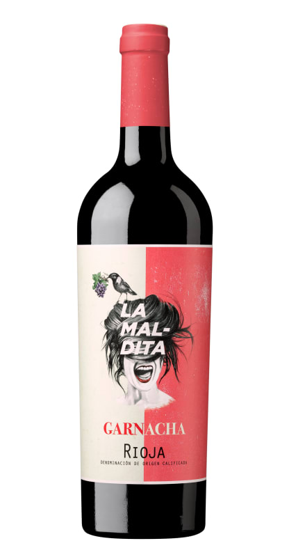 La Maldita Red 2021 Front Bottle Shot