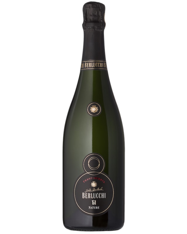 Berlucchi '61 Franciacorta Brut Nature 2012 Front Bottle Shot