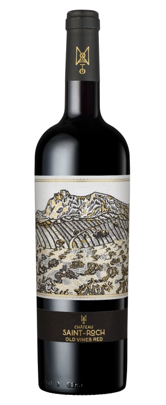 Chateau Saint-Roch Old Vines Red 2021 Front Bottle Shot