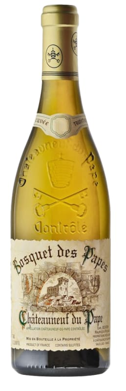 Bosquet des Papes Chateauneuf-du-Pape Blanc 2019 Front Bottle Shot