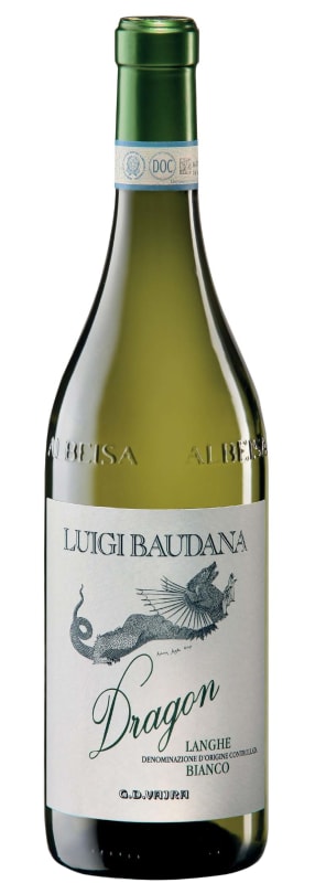 Luigi Baudana Langhe Dragon Bianco 2019 Front Bottle Shot