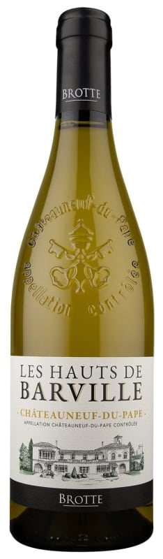 Maison Brotte Les Hauts de Barville Chateauneuf-du-Pape Blanc 2025 Front Bottle Shot
