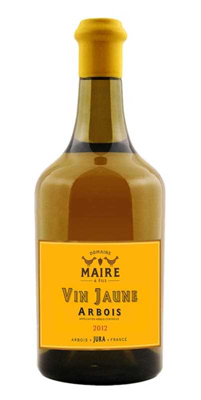 Domaine Henri Maire Arbois Vin Jaune (375ML half-bottle) 2012 Front Bottle Shot