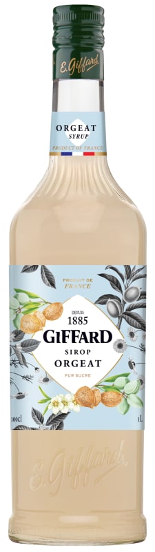 Giffard Orgeat Syrup (1 Liter) Front Bottle Shot