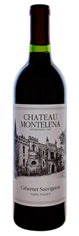 Chateau Montelena Napa Valley Cabernet Sauvignon 2001 Front Bottle Shot