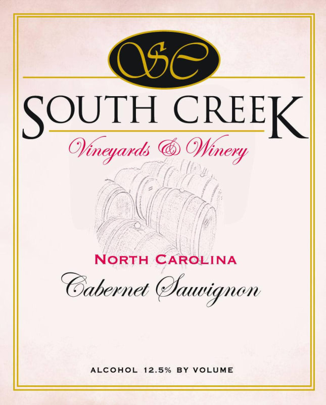 South Creek Winery Cabernet Sauvignon 2011 Front Label