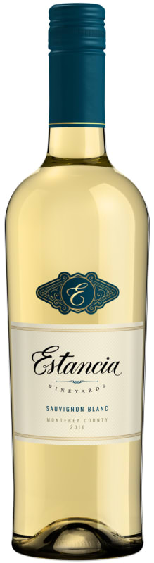Estancia Sauvignon Blanc 2016 Front Bottle Shot