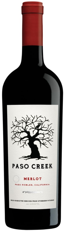 Paso Creek Merlot 2012 Front Bottle Shot